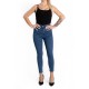 Blugi Dama Skinny Albastri Talie Inalta Blugi Dama Skinny Albastri Talie Inalta