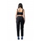 Blugi Dama Negri Marime Mare Mom Fit Semi vatuti