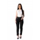 Blugi Dama Mom Fit Negri Scottie Semi Vatuiti Blugi Dama Mom Fit Negri Scottie Semi Vatuiti