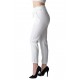 Pantaloni Dama Cu Cordon In Talie,Albi,Dylan Pantaloni Dama Cu Cordon In Talie,Albi,Dylan