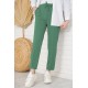 Pantaloni Dama Gabriella Cu Elastic In Talie, Verde Inchis Pantaloni Dama Gabriella Cu Elastic In Talie, Verde Inchis