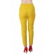 Pantaloni Jasmine Dama Cu Siret In Talie ,Galben Mustar