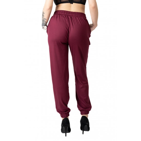 Pantaloni Casual pufosi Grena, Adalynn Pantaloni Casual pufosi Grena, Adalynn