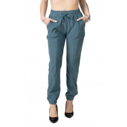 Pantaloni Casual pufoși Verde, Adalynn