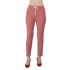 Pantaloni Jasmine Dama Cu Siret In Talie ,Roz