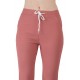 Pantaloni Jasmine Dama Cu Siret In Talie ,Roz