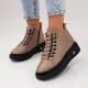 Ghete din piele naturală Alissa brown – Confort & Stil | Marimea 41 Ghete din piele naturală Alissa brown – Confort & Stil | Marimea 41
