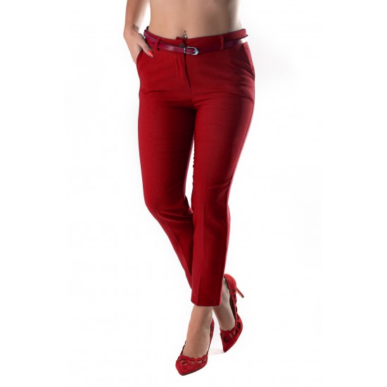 Pantaloni Eleganti Visini, Masura Mare, Talie Inalta Lady's Pantaloni Eleganti Visini, Masura Mare, Talie Inalta Lady's