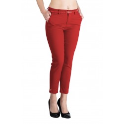Pantaloni Alyssa Grena Eleganti Marime Mare
