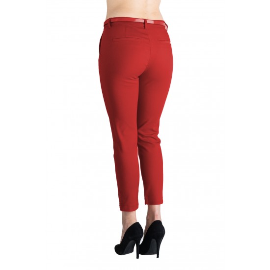 Pantaloni Alyssa Grena Eleganti Marime Mare