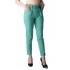 Pantaloni Dama Cu Cordon In Talie,Verde,Dylan