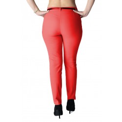 Pantaloni Dama Eleganti Corai Papillion