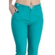 Pantaloni Alyssa Albastru Turcoaz Eleganti Marime Mare Pantaloni Alyssa Albastru Turcoaz Eleganti Marime Mare