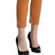  Pantaloni Alyssa Maro Caramel Eleganti Marime Mare