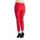 Pantaloni Alyssa Rosu Eleganti Marime Mare