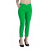 Pantaloni Alyssa Verde Eleganti Marime Mare