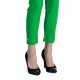 Pantaloni Alyssa Verde Eleganti Marime Mare