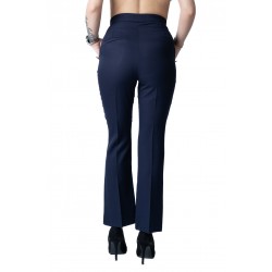 Pantaloni Valerie Bleumarin Eleganti