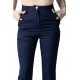 Pantaloni Valerie Bleumarin Eleganti