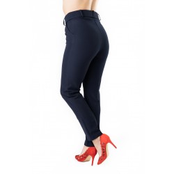 Pantaloni Dama Eleganti Bleumarin Penelope Marime Mare