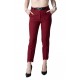 Pantaloni Dama Eleganti Grena Papillion Pantaloni Dama Eleganti Grena Papillion