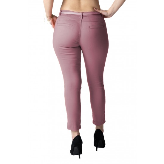 Pantaloni Alyssa Roz Eleganti Marime Mare
