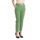Pantaloni Dama Antonia Din Panza Topita Bumbac Cu Siret In Talie,Verde Prazuliu Pantaloni Dama Antonia Din Panza Topita Bumbac Cu Siret In Talie,Verde Prazuliu