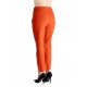 Pantaloni Dama Antonia Din Bumbac Racoros De Vara, Portocaliu