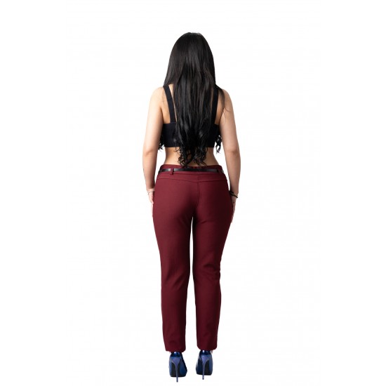 Pantaloni Grena Allegra Pantaloni Grena Allegra