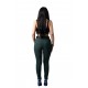 Pantaloni cu Talie Inalta Verde Vittoria Pantaloni cu Talie Inalta Verde Vittoria