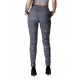 Pantaloni Casual Gri Cordon Talie Andra
