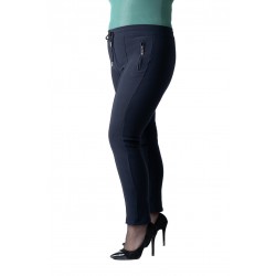 Pantaloni Hazel Dama Masura Mare , Bleumarin