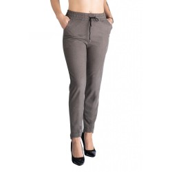 Pantaloni Dama Masura Mare Gri Eveline Vatuiti