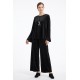 Compleu Dama Elegant Catifea Neagra | Bluza Bust 127 | Amuleta Compleu Dama Elegant Catifea Neagra | Bluza Bust 127 | Amuleta