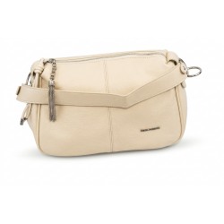 Geantă Crossbody Crem din Piele Ecologică – Eleganță Compactă
