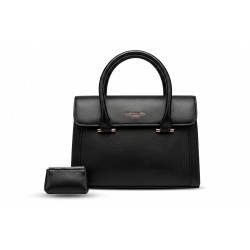 Geantă Dama Crossbody Neagră Piele Ecologică - Eleganță & Practic