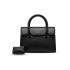 Geantă Dama Crossbody Neagră Piele Ecologică - Eleganță & Practic