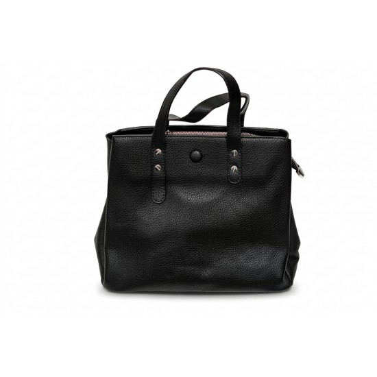 Geantă Dama Crossbody Neagră Piele Ecologică - Eleganță & Practic