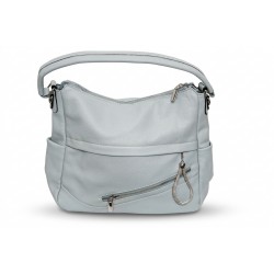 Geanta Dama Crossbody Piele Ecologica Bleu - 27x30 cm