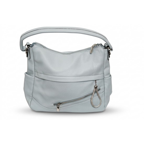 Geanta Dama Crossbody Piele Ecologica Bleu - 27x30 cm Geanta Dama Crossbody Piele Ecologica Bleu - 27x30 cm