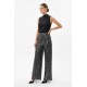 Pantaloni Dama Drepți Paiete Argintii Mărimi 42, 46 - Stil Chic Pantaloni Dama Drepți Paiete Argintii Mărimi 42, 46 - Stil Chic
