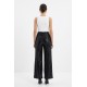 Pantaloni Dama Drepți Paiete Argintii Mărimi 42, 46 - Stil Chic Pantaloni Dama Drepți Paiete Argintii Mărimi 42, 46 - Stil Chic