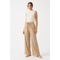 Pantaloni Dama Raiat Fin Bej cu Pietricele – Sold 120, Talie 100 Pantaloni Dama Raiat Fin Bej cu Pietricele – Sold 120, Talie 100