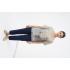 Bluză Dama Kaki din In, Bust Generos 155/130 - Eleganță Naturală