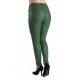 Pantaloni Dama Imitatie Piele Verde Inchis 