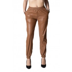 Pantaloni Dama Piele Ecologica Maro Vatuiti Rihanna