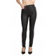 Pantaloni Dama Din Piele Ecologica Negri , Faith