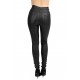 Pantaloni Dama Din Piele Ecologica Negri , Faith