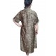 Rochie Eleganta Marime Mare din Matase Satinata cu Imprimeu Animal Print Rochie Eleganta Marime Mare din Matase Satinata cu Imprimeu Animal Print