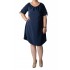 Rochie Marime Mare Bleumarin Alice
